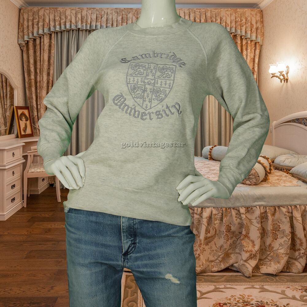Vintage Cambridge University England Made Sweatshirt XS